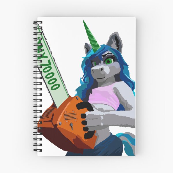 Item preview, Chainsaw Unicorn designed and sold by KlakkDrawsStuff.