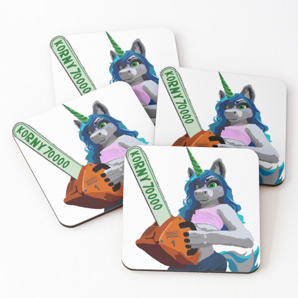 Item preview, Chainsaw Unicorn designed and sold by KlakkDrawsStuff.