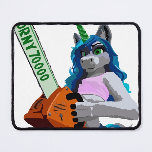 Item preview, Chainsaw Unicorn designed and sold by KlakkDrawsStuff.