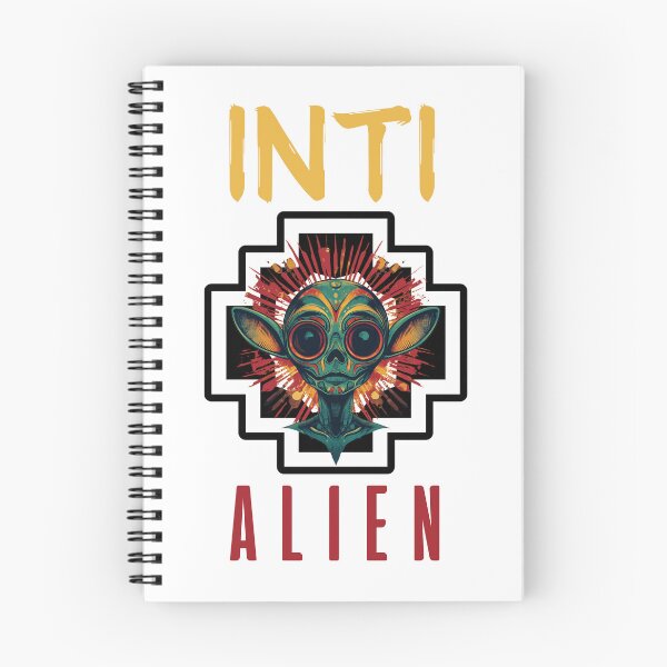 Item preview, Inti Alien - Cosmic Andean Art designed and sold by QhapaqStore.