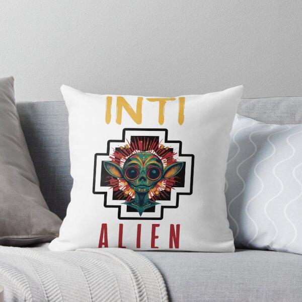 Item preview, Inti Alien - Cosmic Andean Art designed and sold by QhapaqStore.
