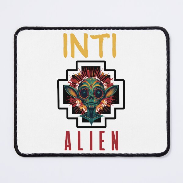 Item preview, Inti Alien - Cosmic Andean Art designed and sold by QhapaqStore.
