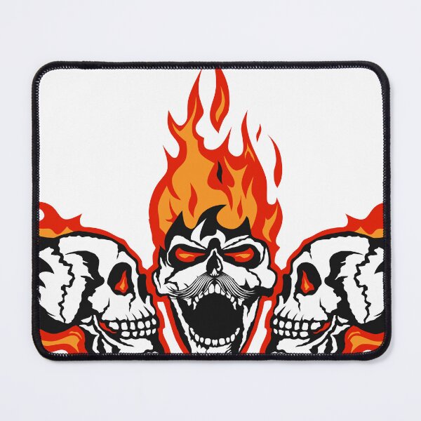 Item preview, motorcycle skull skull flame fire motorcycle designed and sold by Achille3777.