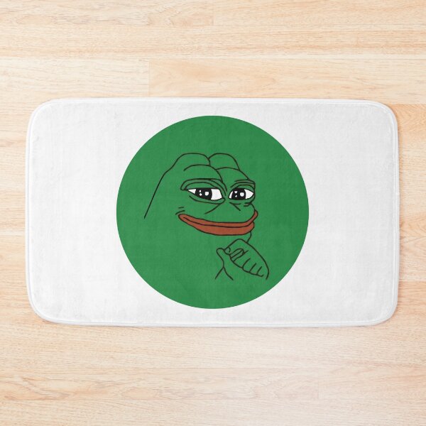 Item preview, Pepe Coin redesign designed and sold by Never Stop Trading.