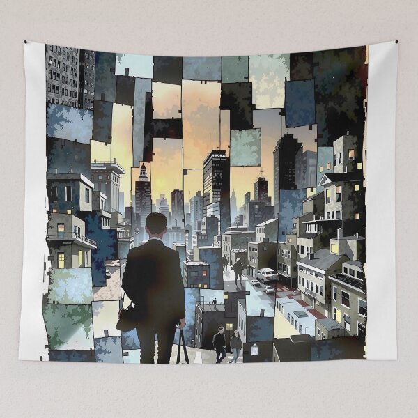 Item preview, Beneath a Thousand Windows designed and sold by PanoramaPrints.