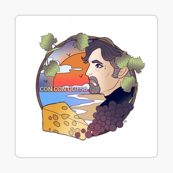 Aperçu de l'œuvre DEMANDÉ : LOGO AVEC CON QUESO créée et vendue par ErosMakesMerch.