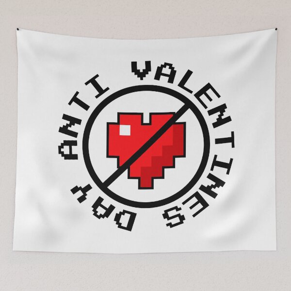 Item preview, Anti Valentines Day, humor, Anti love designed and sold by syamhnsb.