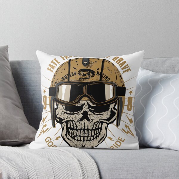 Item preview, skull helmet biker skull motorcycle goggles good vibe ride brave designed and sold by Achille3777.
