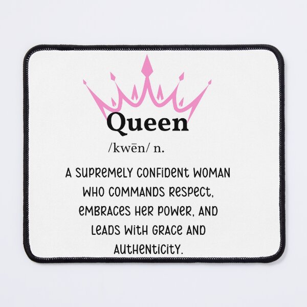 Item preview, Royal Confidence: Queen Definition Confident Woman designed and sold by Shabby Script Archive | Digital Designer .