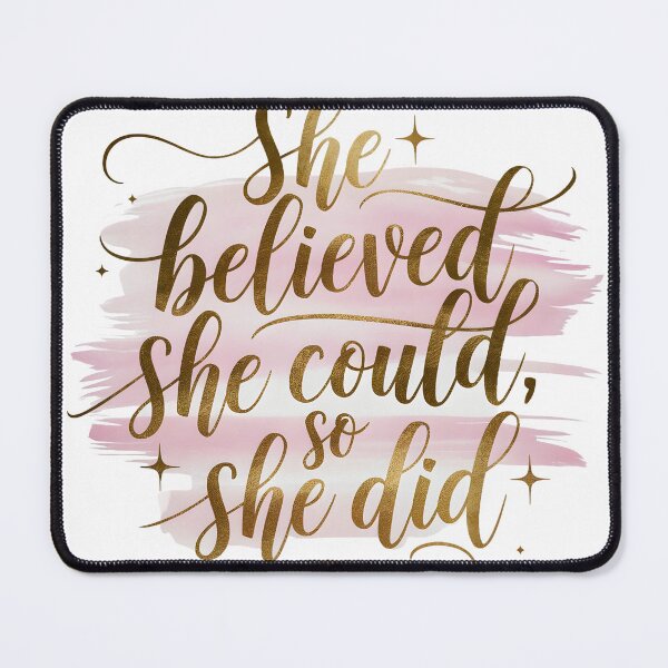 Item preview, She Believed She Could designed and sold by chrstnslts.