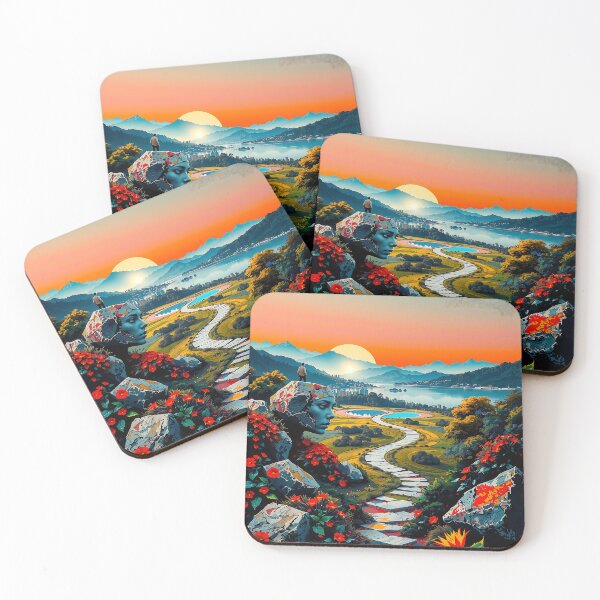 Item preview, Misty Waterfall Embrace designed and sold by PanoramaPrints.