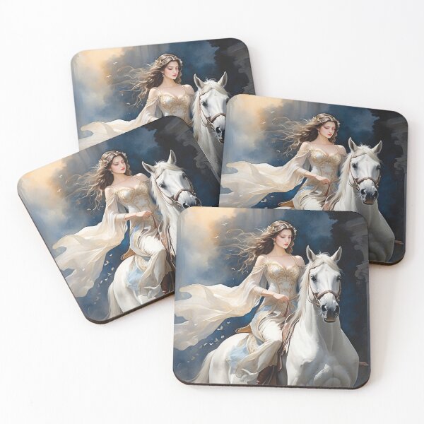 Item preview, 002 A Beatiful Horse Rider designed and sold by Alexis Art Collection.