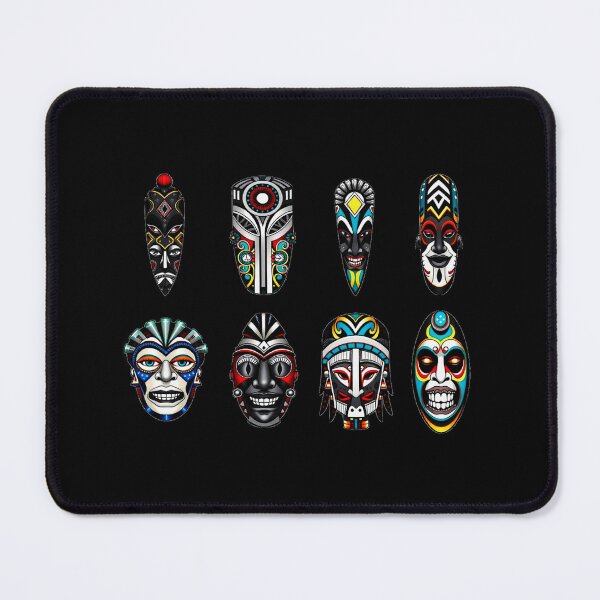 Item preview, Tribal Mask Collection – Bold colorful Ethnic masks collection designed and sold by ArtDesign-ZA.
