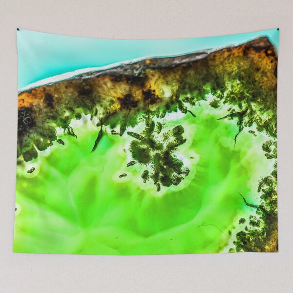 Item preview, Green agate semi precious stone. designed and sold by claireseyeview.