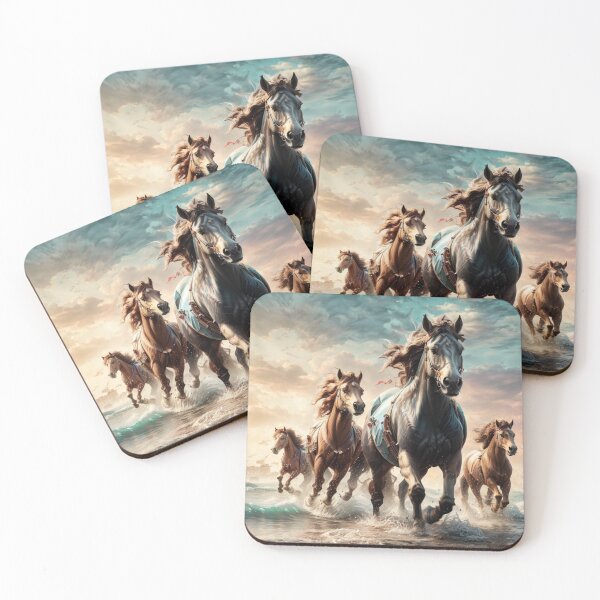 Item preview, 001 Wild Horses designed and sold by Alexis Art Collection.