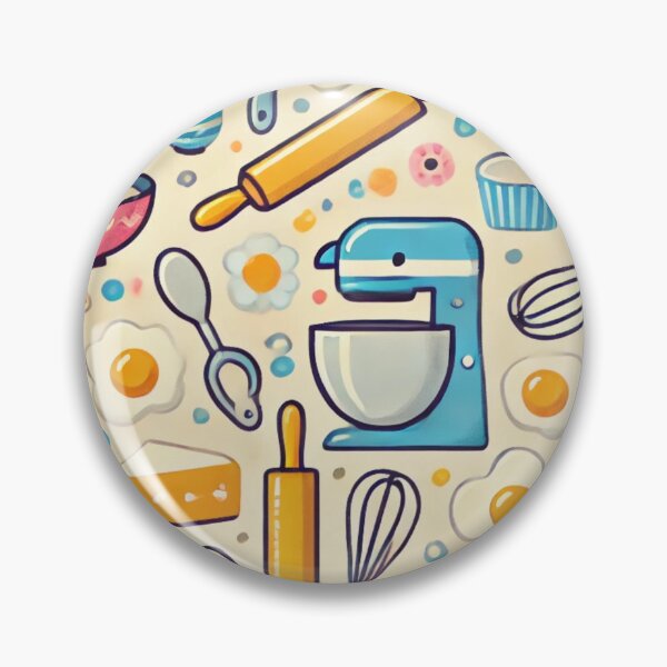 Item preview, Baking Bliss - Cheerful Cooking-Themed Pattern designed and sold by Designeerguy.