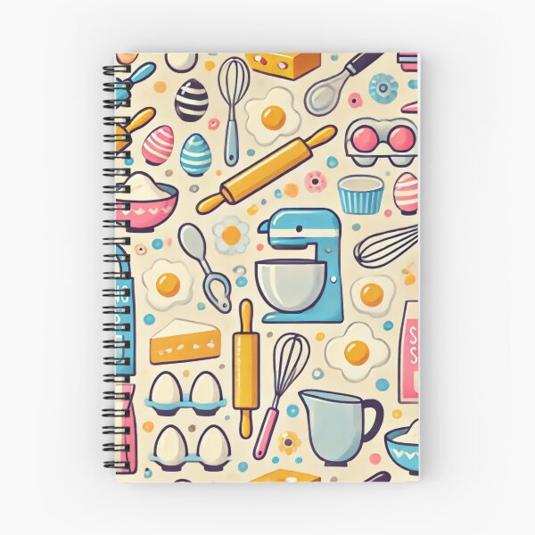 Item preview, Baking Bliss - Cheerful Cooking-Themed Pattern designed and sold by Designeerguy.
