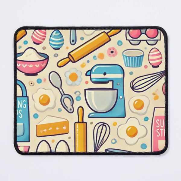 Item preview, Baking Bliss - Cheerful Cooking-Themed Pattern designed and sold by Designeerguy.