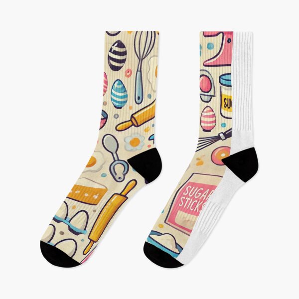 Item preview, Baking Bliss - Cheerful Cooking-Themed Pattern designed and sold by Designeerguy.
