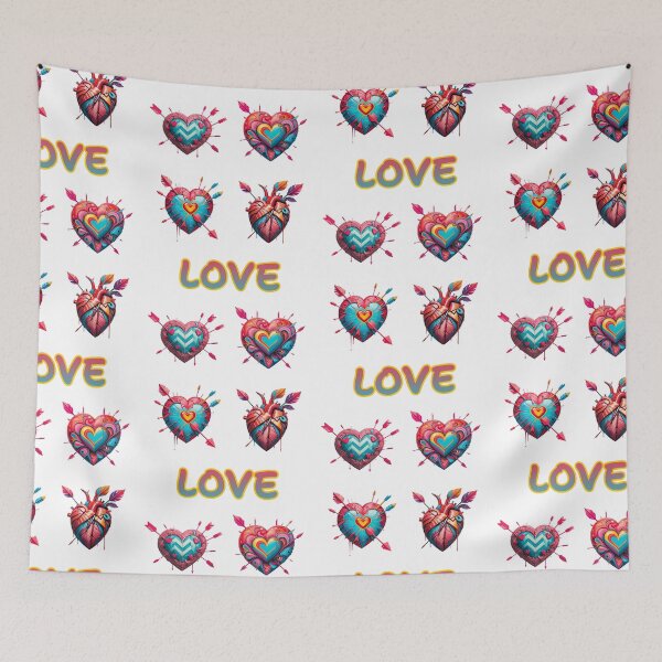 Item preview, An original artistic heart for Valentine's Day designed and sold by AnnaTymosh.