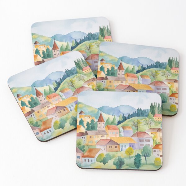 Item preview, Village scene designed and sold by pecauli.