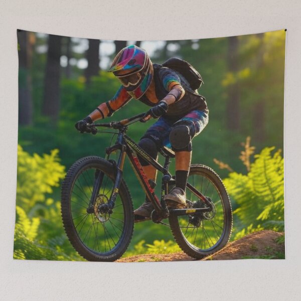 Item preview, Defying Gravity: MTB Rider’s Epic Race Victory designed and sold by GrizzlyCollective.