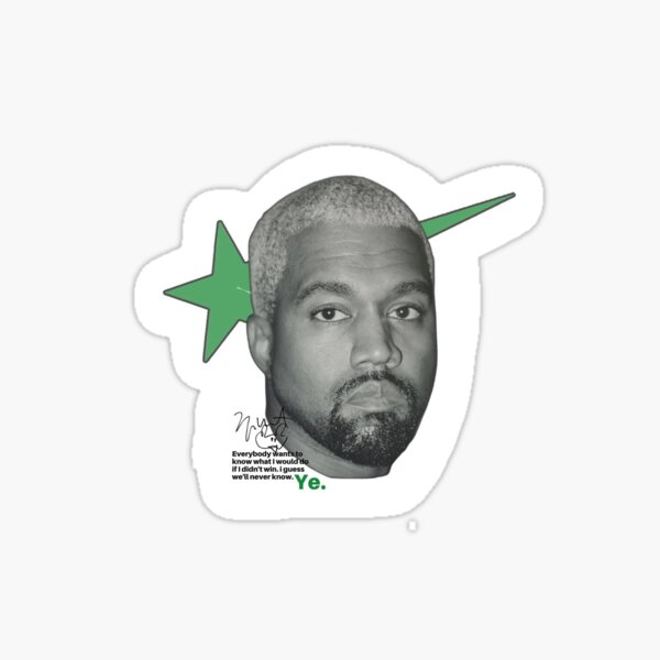 Aperçu de l'œuvre Kanye West « Je suppose que nous ne le saurons jamais » créée et vendue par e11abe11a.