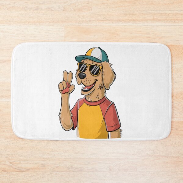 Item preview, Golden Retriever in Victory Pose designed and sold by Petpixy.
