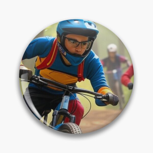 Item preview, MTB Savior Charging to Victory in the Final Stretch designed and sold by GrizzlyCollective.