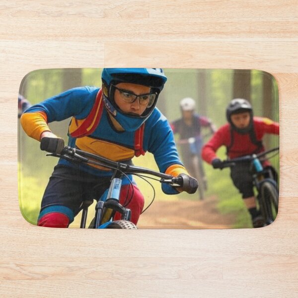 Item preview, MTB Savior Charging to Victory in the Final Stretch designed and sold by GrizzlyCollective.