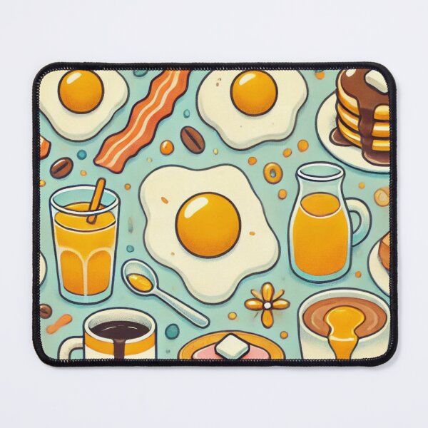 Item preview, Sunny Breakfast - Cheerful Morning-Themed Pattern designed and sold by Designeerguy.