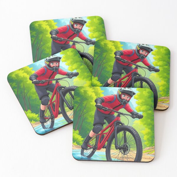 Item preview, Giving It His All: The Final Race of the MTB Season designed and sold by GrizzlyCollective.