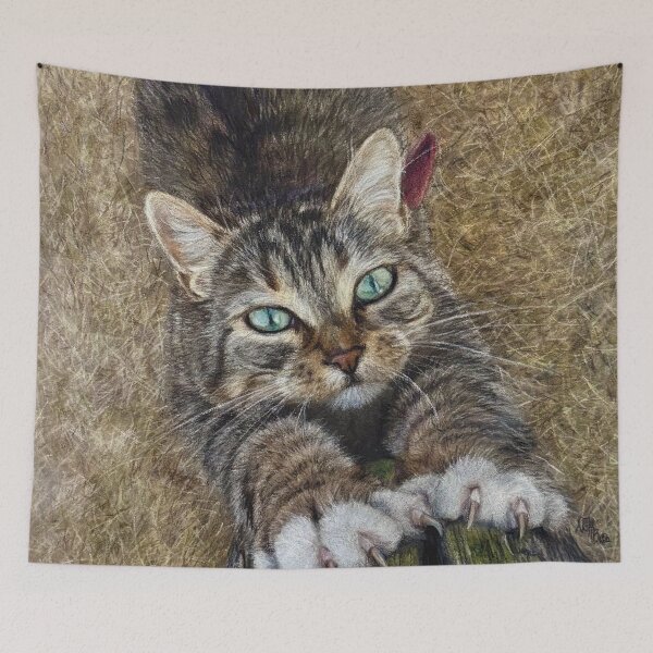 Item preview, Tabby cat with beautiful claws designed and sold by NathBros.
