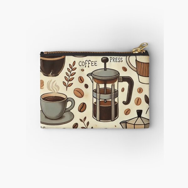 Item preview, Cozy Coffee Break - Warm Coffee-Themed Pattern designed and sold by Designeerguy.