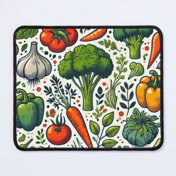Item preview, Garden Harvest - Vibrant Vegetable and Herb Pattern designed and sold by Designeerguy.