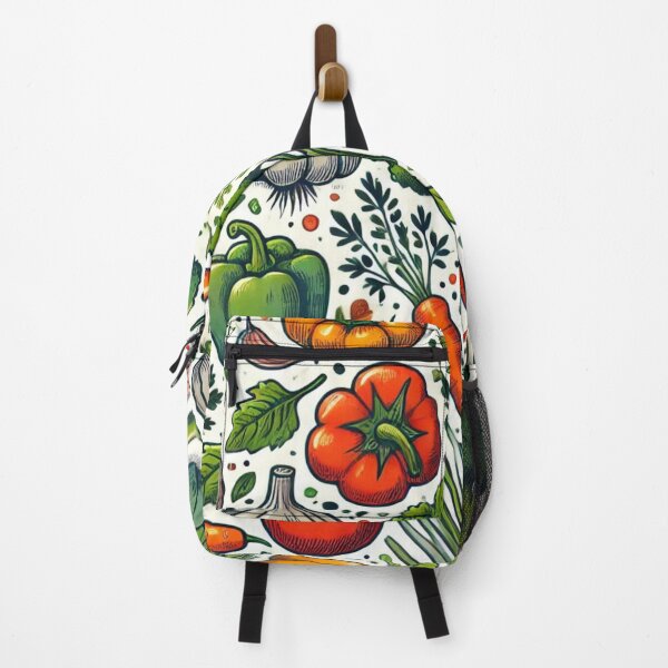 Item preview, Garden Harvest - Vibrant Vegetable and Herb Pattern designed and sold by Designeerguy.