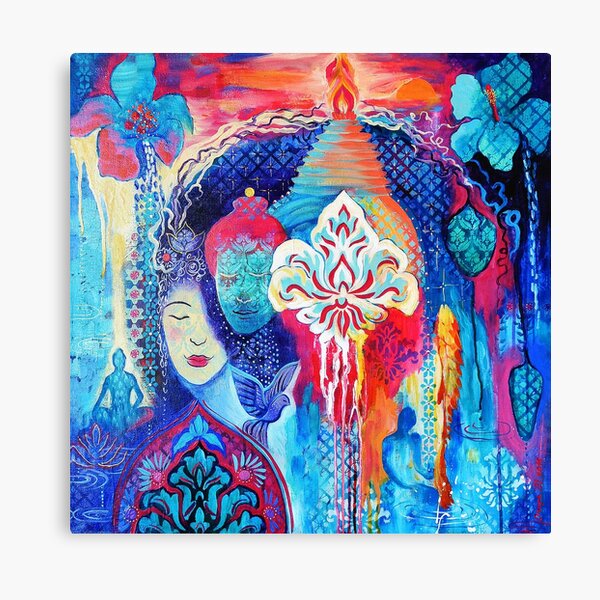 Mantra Ma Gamaya - Guide Me | Art Canvas Print