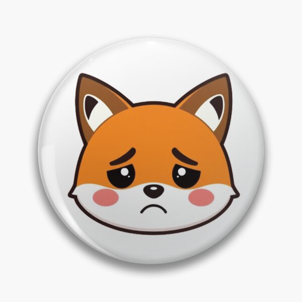 Item preview, Upset Fox Face designed and sold by OhshunStudios.