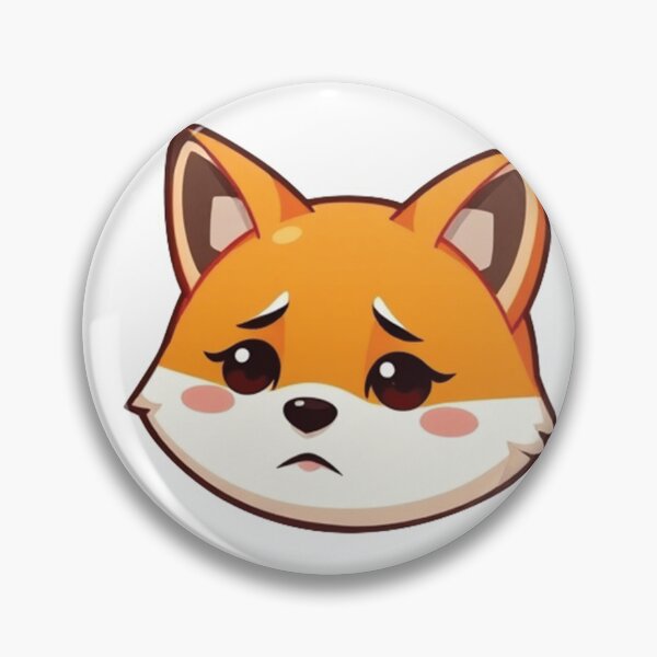 Item preview, Unhappy Fox Face designed and sold by OhshunStudios.
