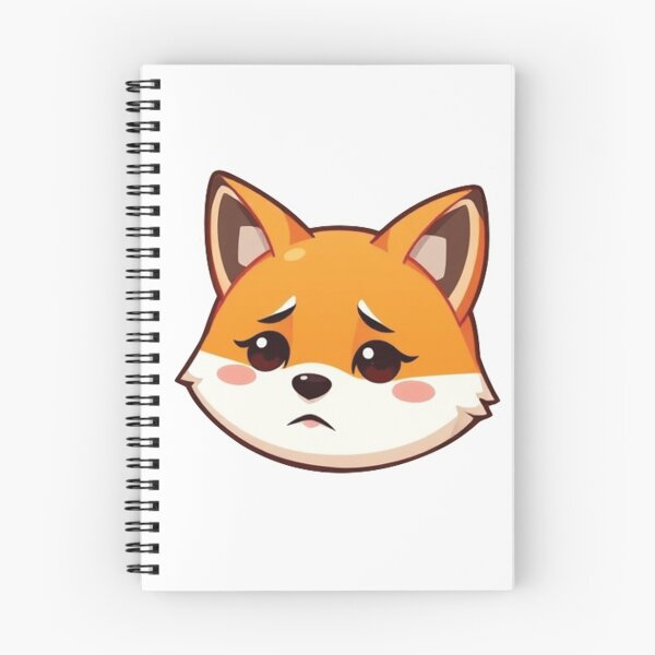 Item preview, Unhappy Fox Face designed and sold by OhshunStudios.