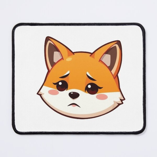 Item preview, Unhappy Fox Face designed and sold by OhshunStudios.