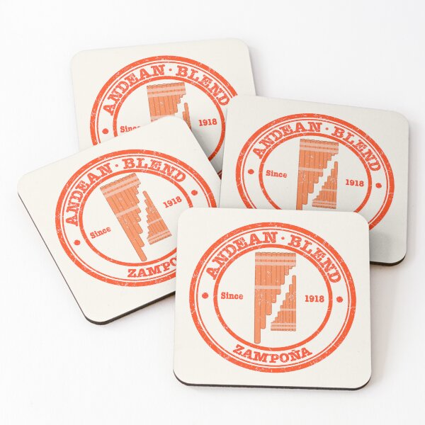 Item preview, Andean Blend Co. Logo featuring the Zampoña. designed and sold by Ulises Pineda.