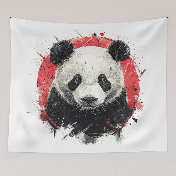 Item preview, Panda - japanese style designed and sold by Gaviani Design Studio.