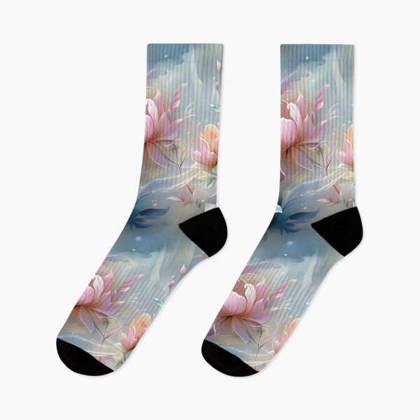Item preview, Dreamy Watercolor Floral Pattern designed and sold by Patternliss.