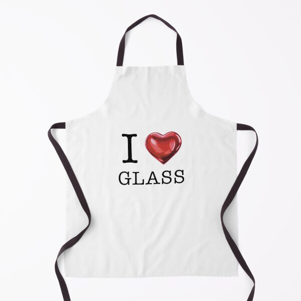 Item preview, I <3 Glass (Black) designed and sold by SketchyBunny.