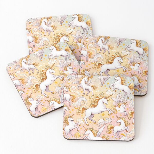 Item preview, Golden Unicorns Glowing designed and sold by purplesensation.