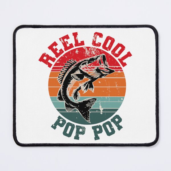 Item preview, Reel Cool Pop Pop: Perfect Gift for Fisherman Grandpas designed and sold by rich4Design.