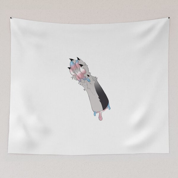 Item preview, Pride Severed Paw & Beans - Transgender designed and sold by Arcus Nemesis.