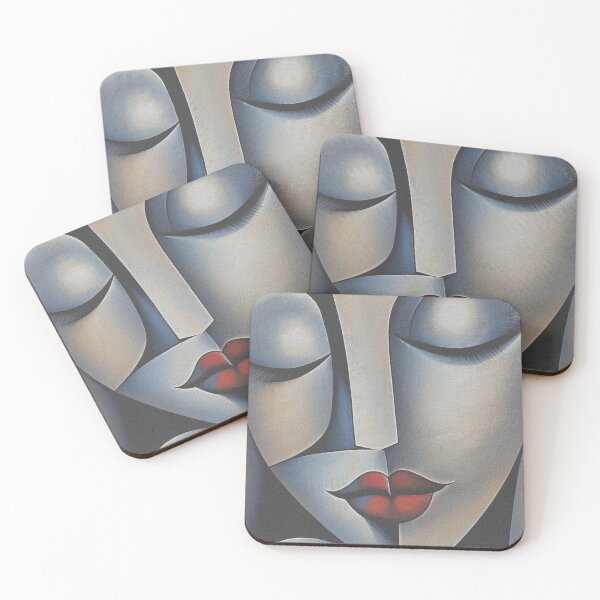 Item preview, Faces of Cubism No 1. Woman's face. designed and sold by Shoot-The-Moon.