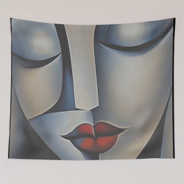 Item preview, Faces of Cubism No 1. Woman's face. designed and sold by Shoot-The-Moon.